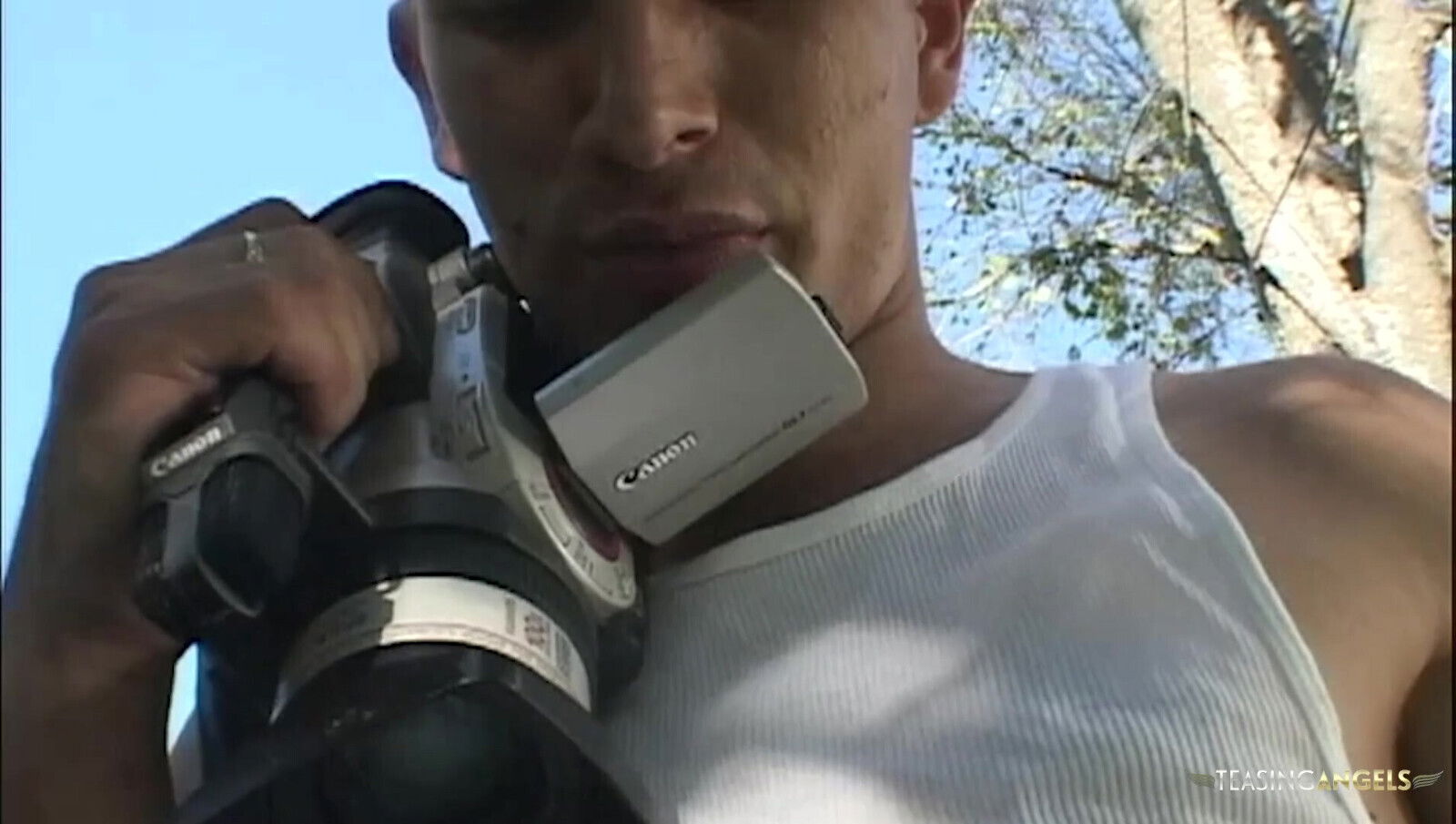 Hailey cute brunette loves masturbating being fucked ass.