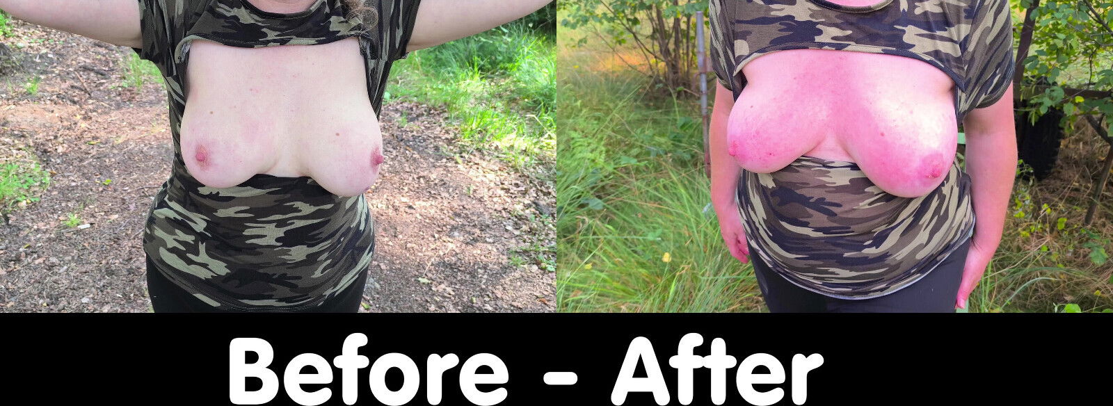 Titslapping World Record Trainig 4230 Slaps