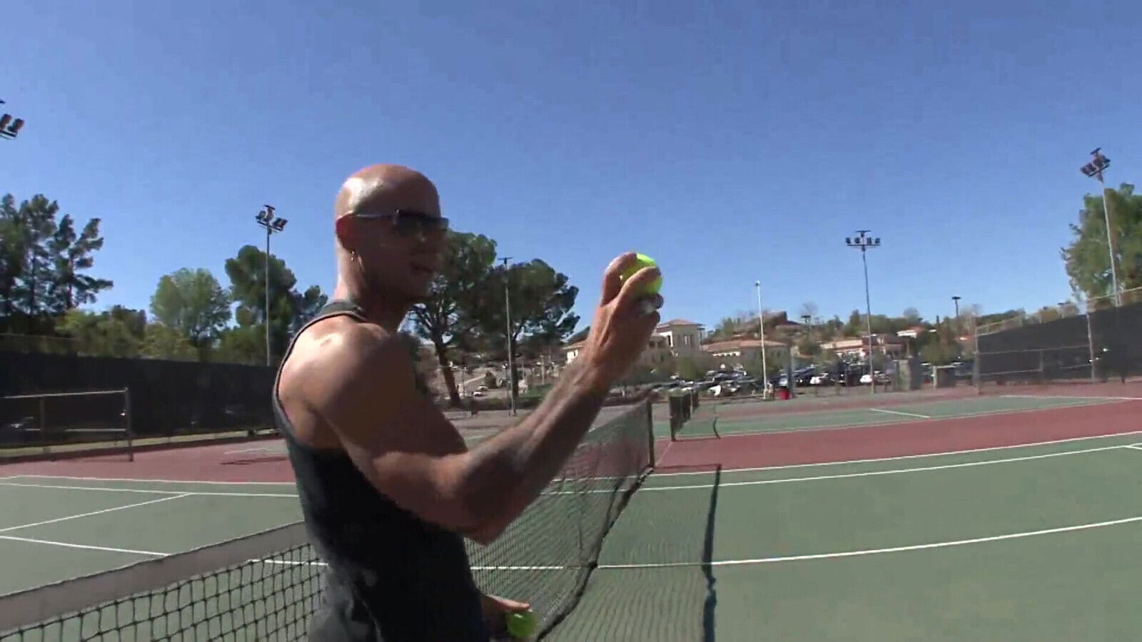 blonde picked tennis club fucked