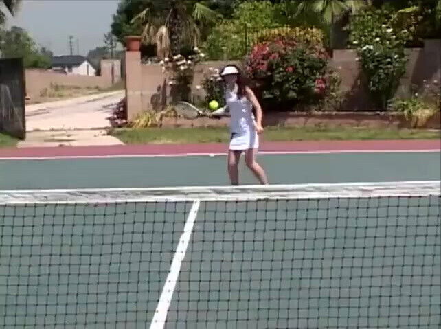 Pussy fucking pussy licking after tennis party