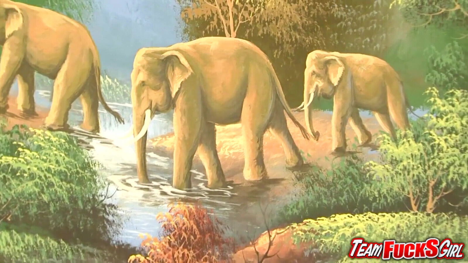 Guys Give Thick Blonde Bath