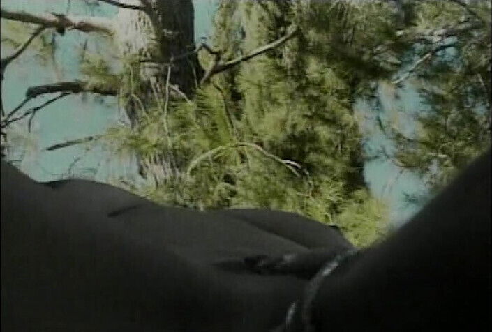 Perfect blonde doll fingers girlfriend outdoors