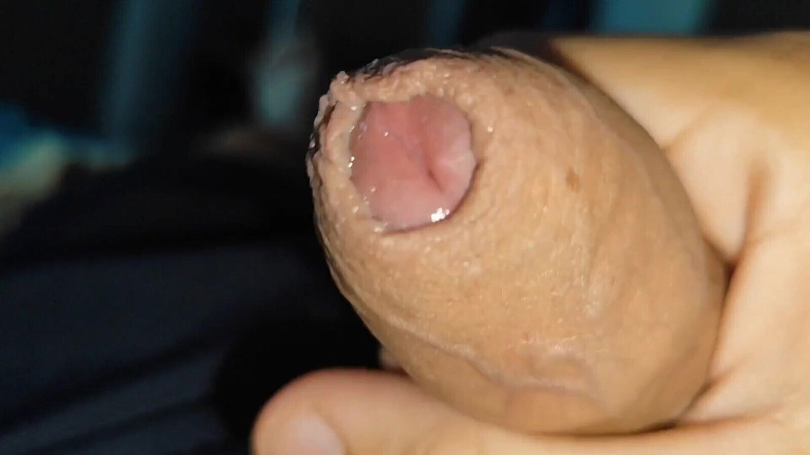 Waking Excited with Soaked Precum.