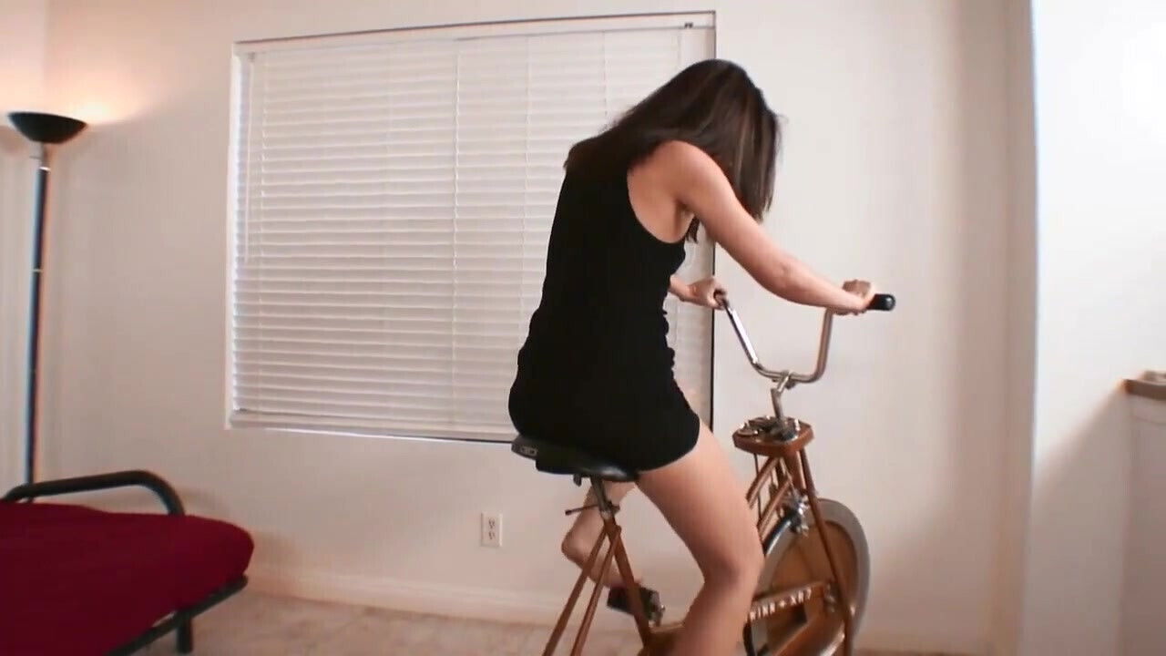 MILF loves black bamboo inside pussy...