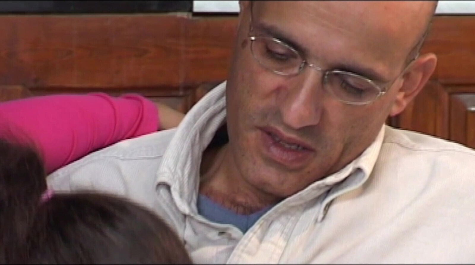 Young Waitress Sucks Landlord's Gets Fucked Sofa