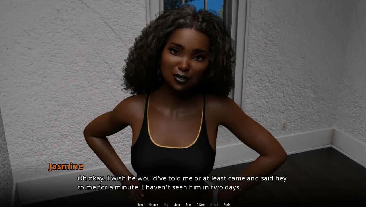 WVM: Ebony cheerleader female couch