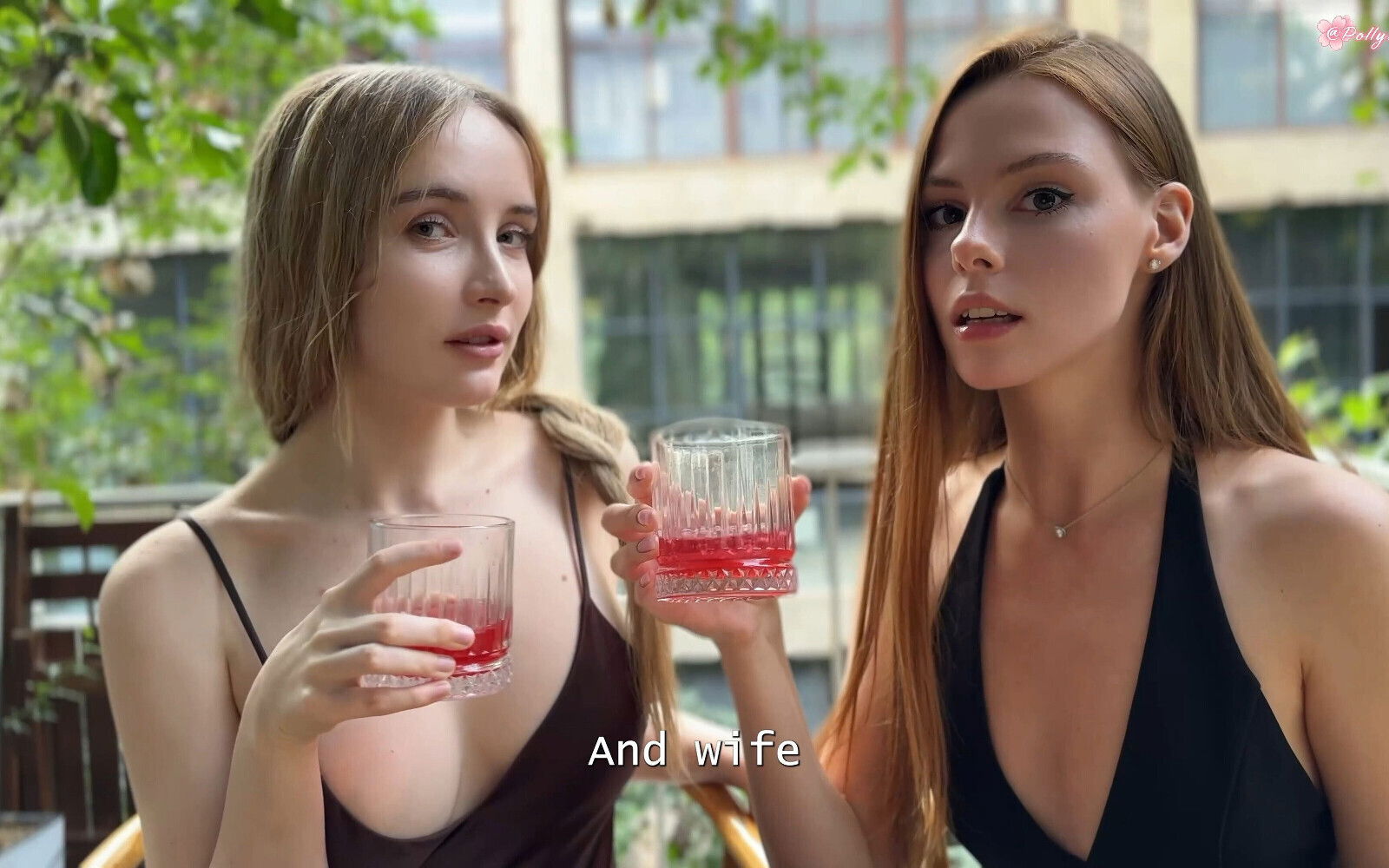 Threesome First Date! Lucky Fucks 19-year-old Stepsisters!