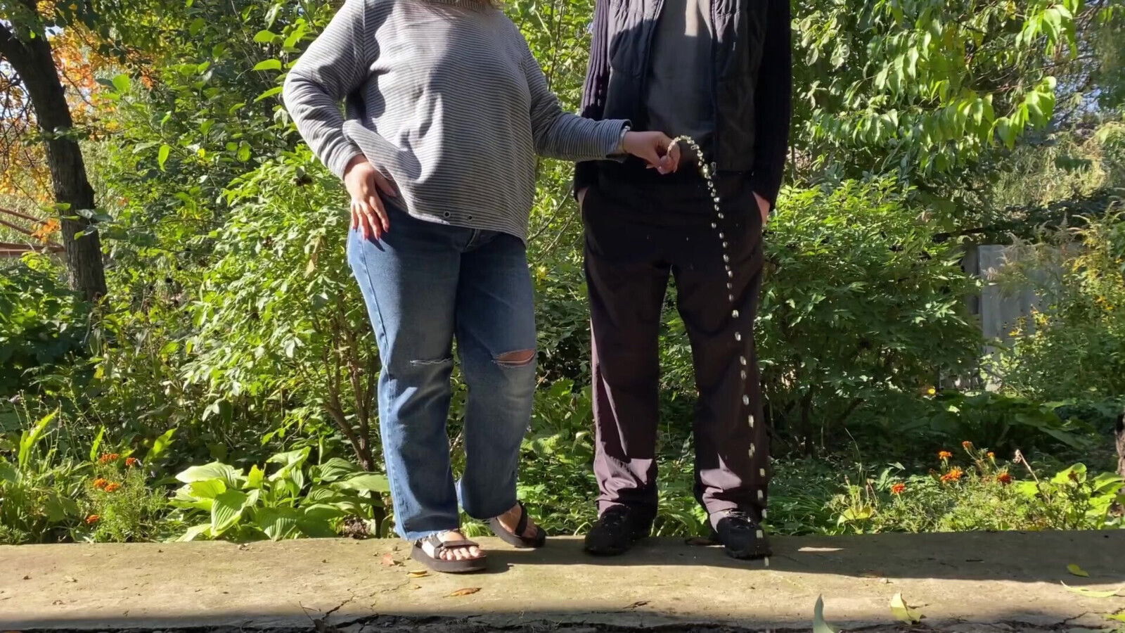 Mature stepmom controls flow