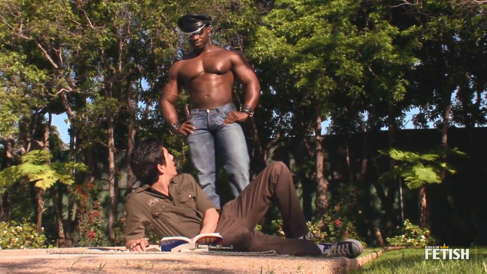 white takes black tight