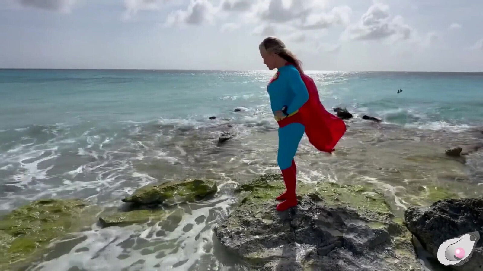 Supergirl Meets Horniest Octopus Bonaire