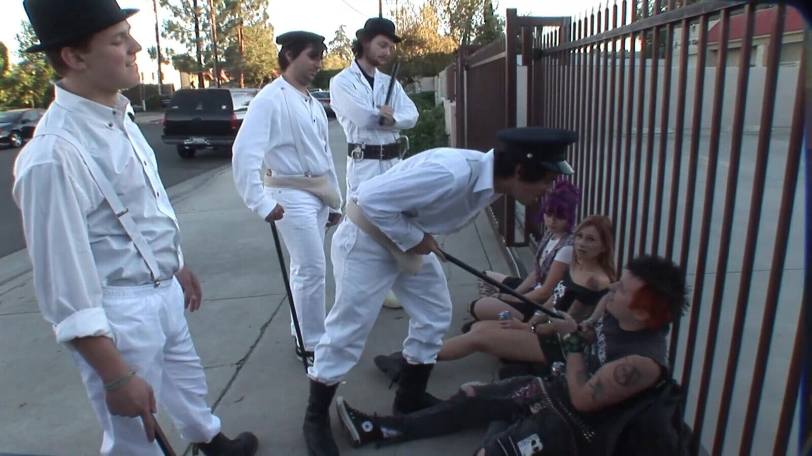 Dangerous gang-bang...