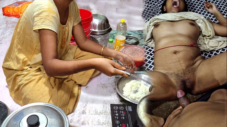 Indian Desi Girl Fucking with tight Pussy When Cooking Homemade Video