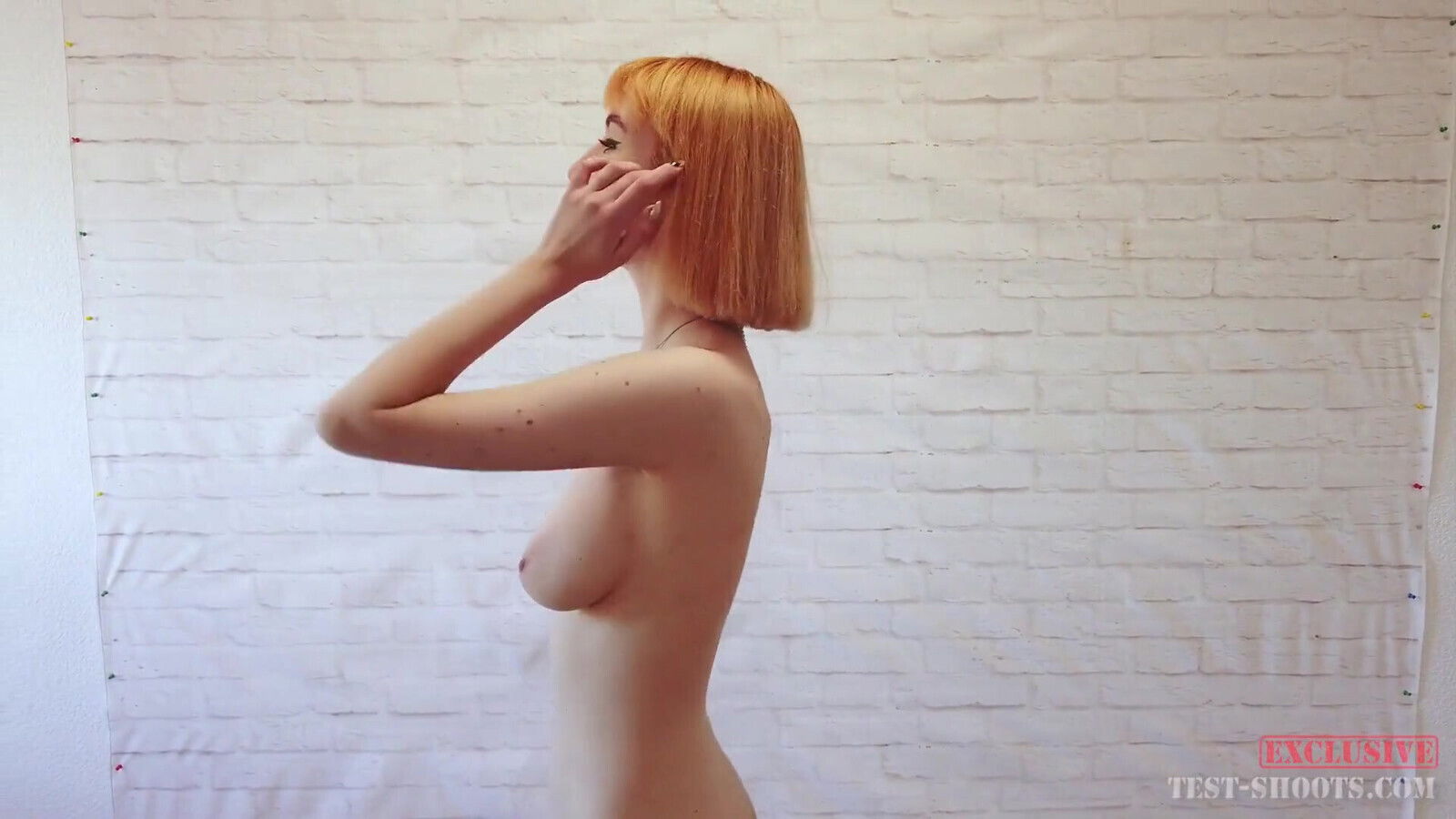 Redhead Teen Mays Nude Video Casting Interview