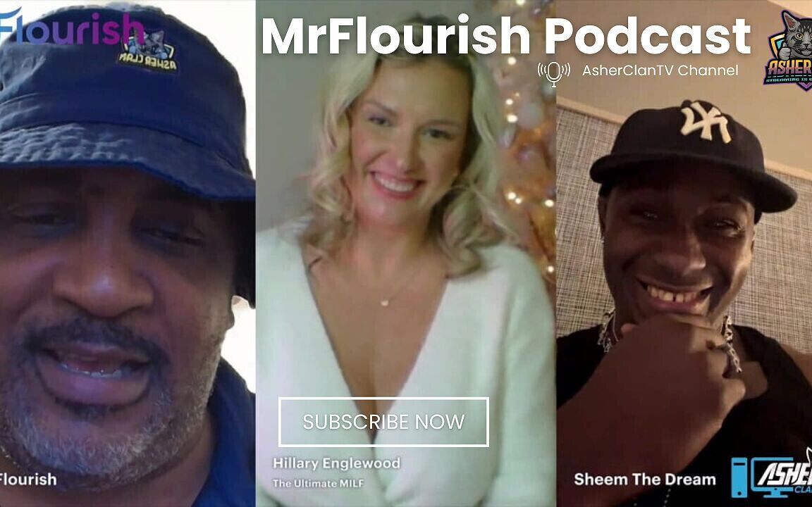Mrflourish Podcast Sunday Swirl with Guests Mrsenglewood Sheemthedream