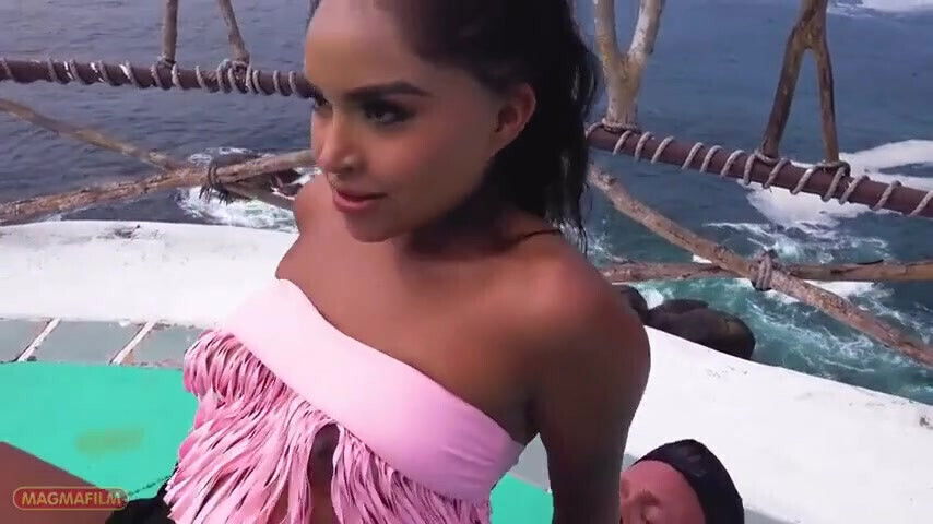 Mexican Girl with Small Titties Trimmed Bush