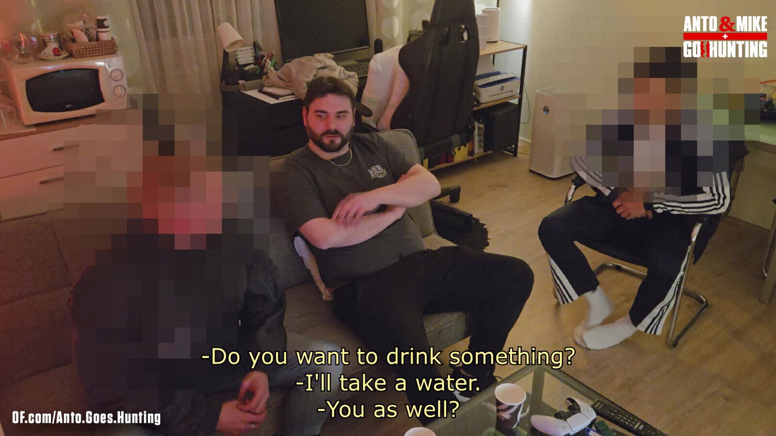 Straight Latino Tries First Time Security Guard Agrees Threesome