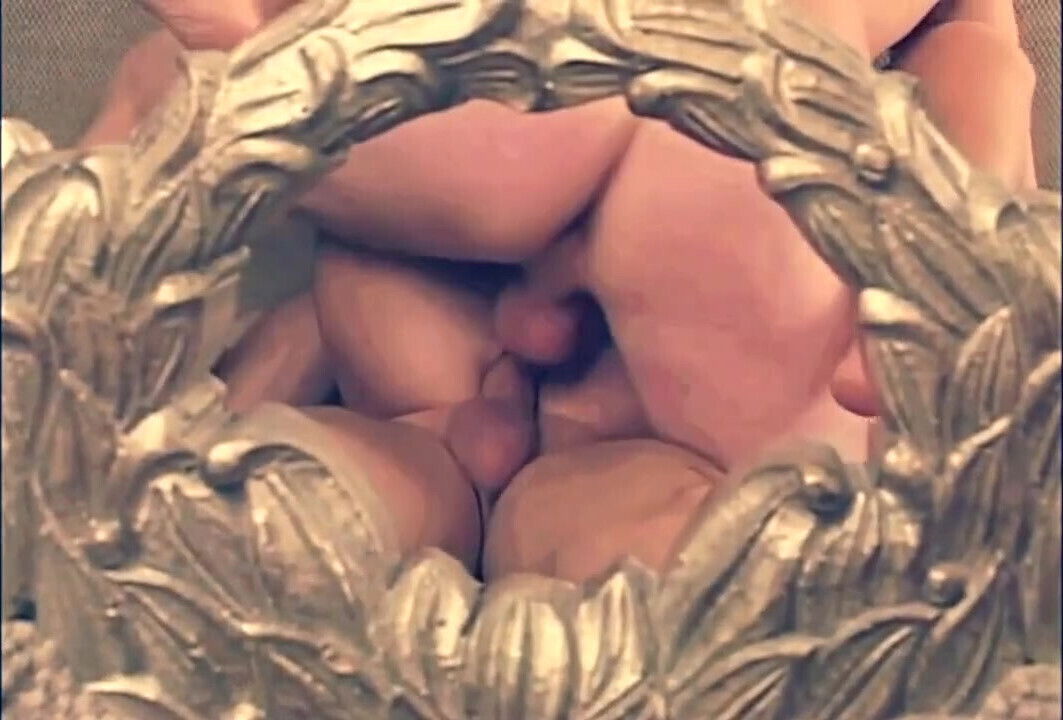 Skinny Mature Stuck Threesome