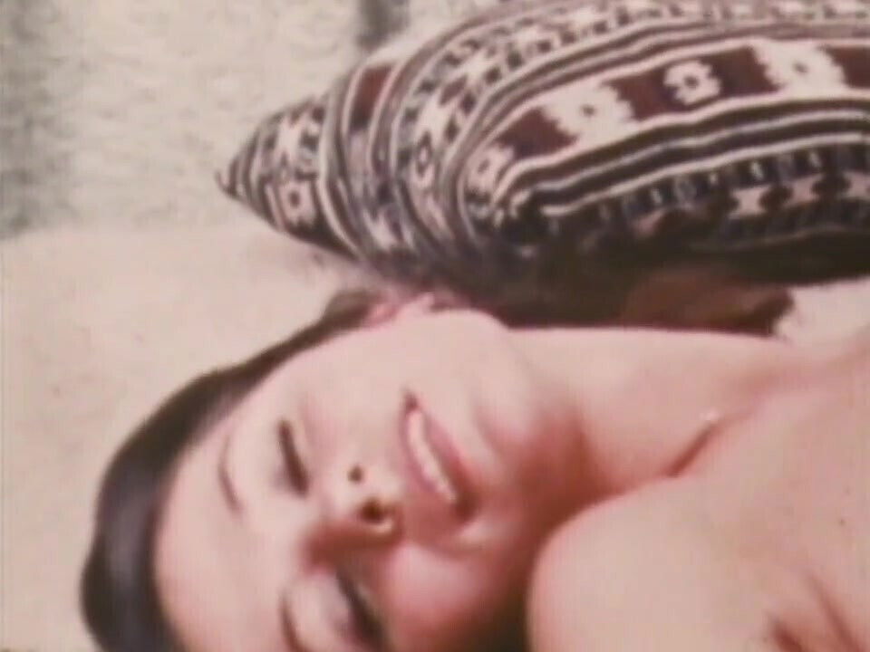 Young brunette hippie fucks with older