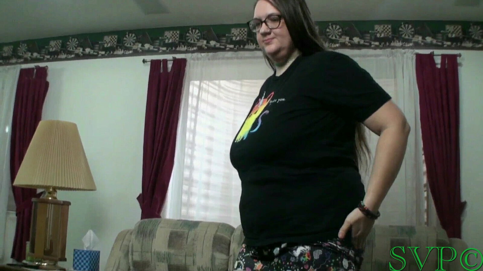 Saggy Stepdaughter Home From Work