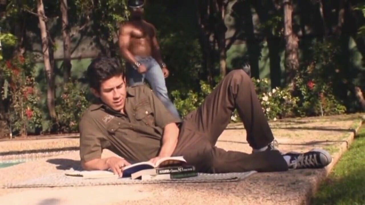 Laitno fuced outdoor policeman