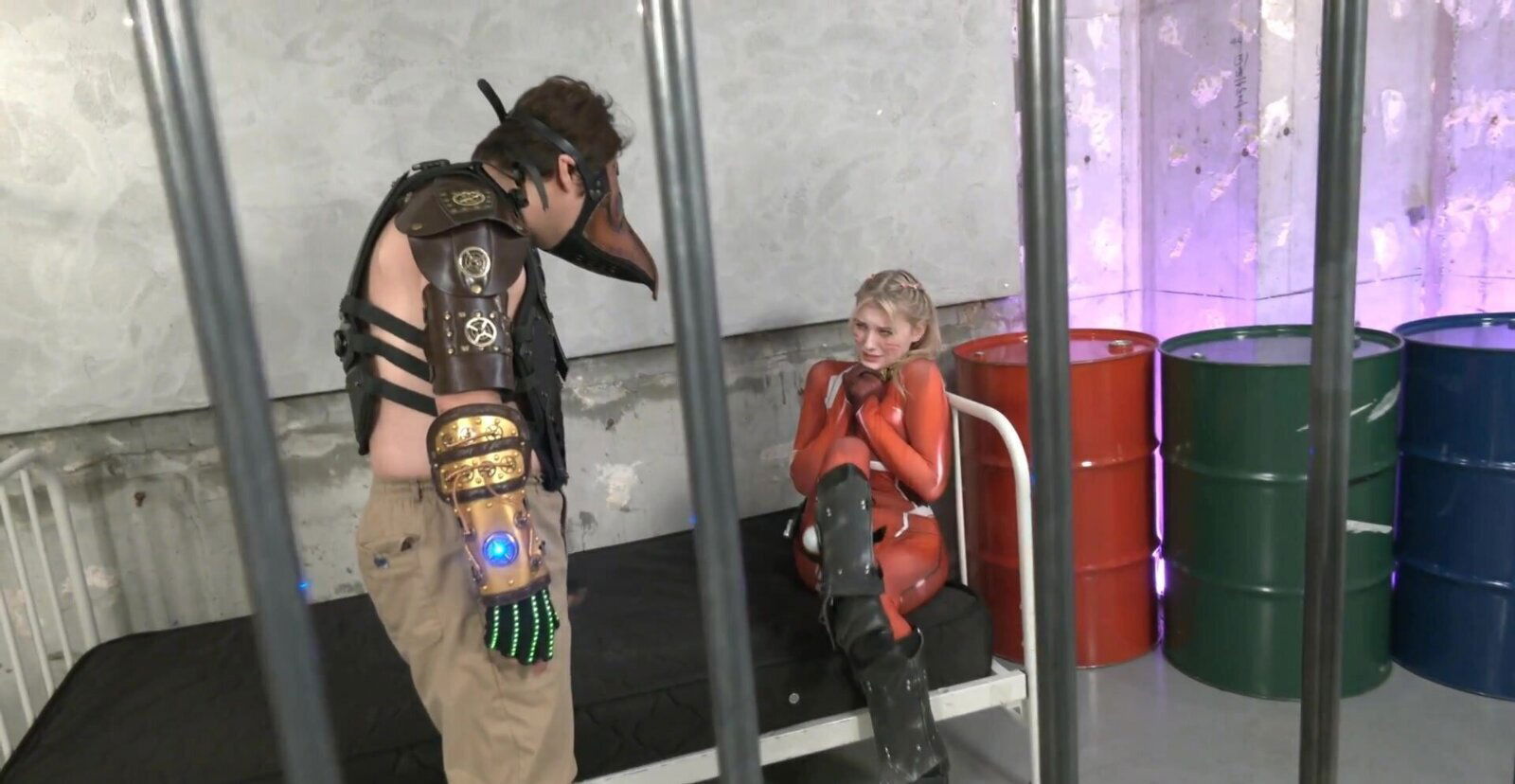 Melody Marks gets fucked from behind doggy style