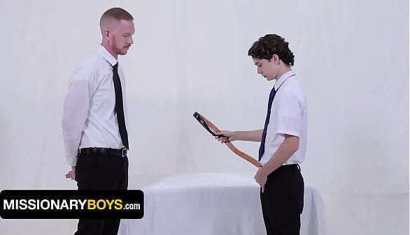 President Brody Kayman Sticks Massive Deep Inside Mormon Ledger Missionary Boys