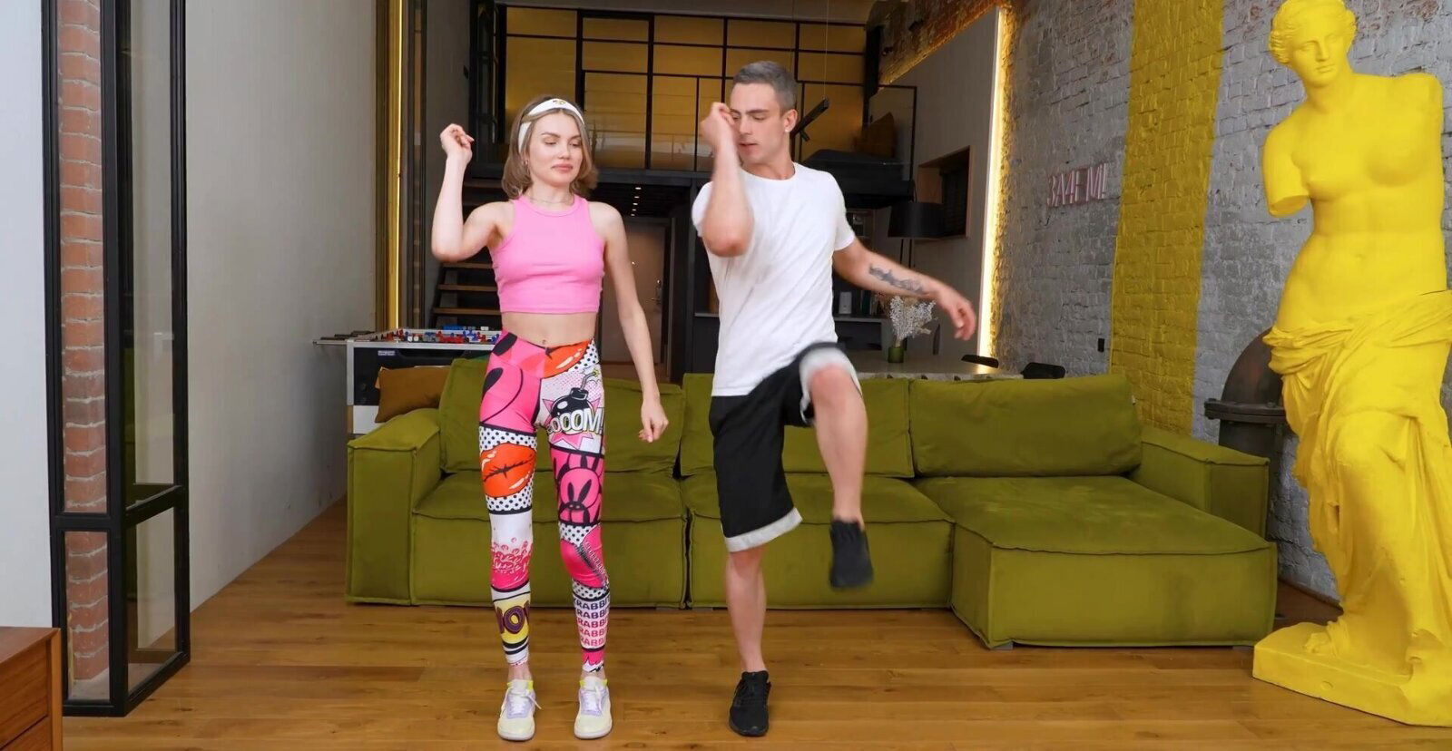 cute girl Milka fucked different poses husband