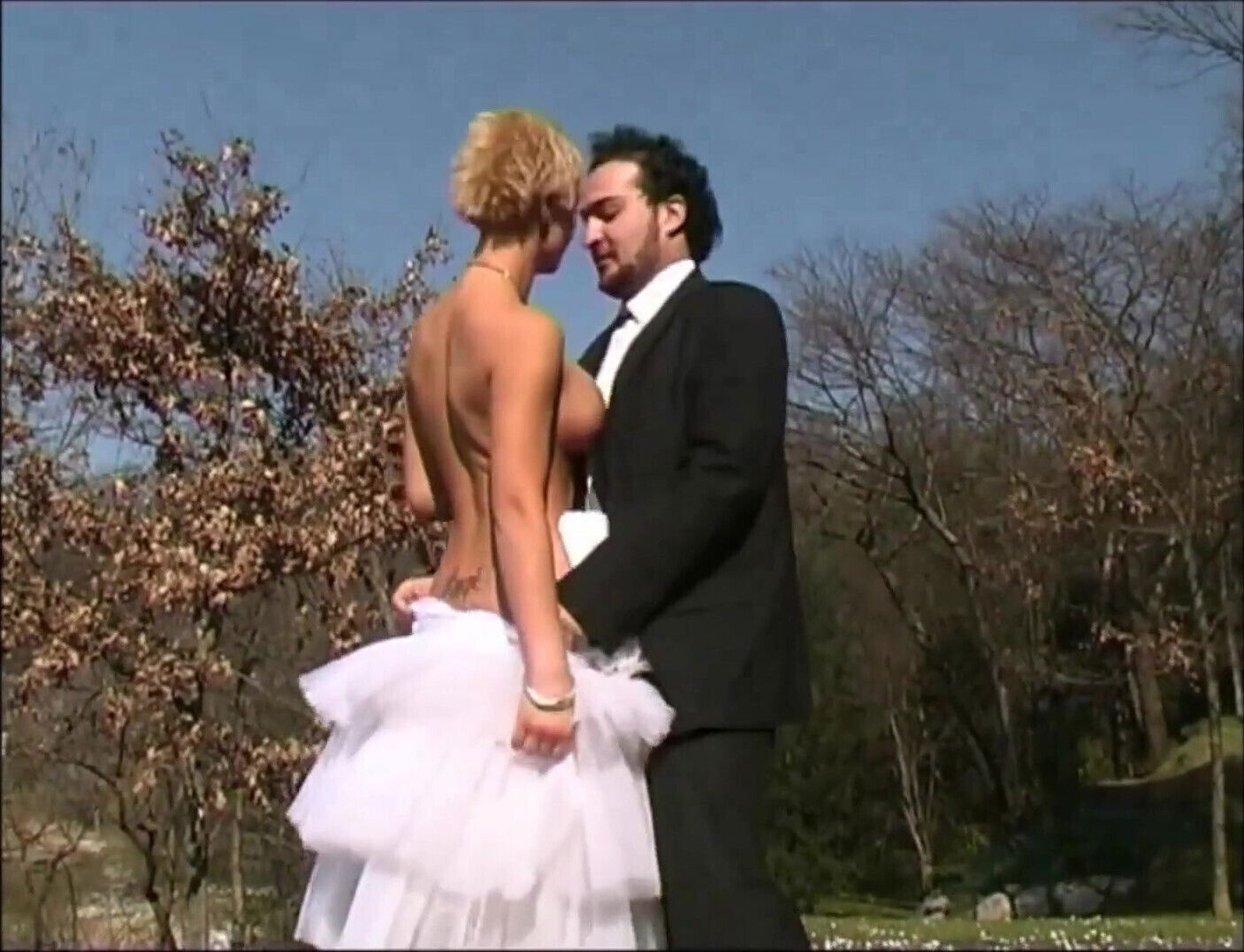 Blonde MILF Takes Public