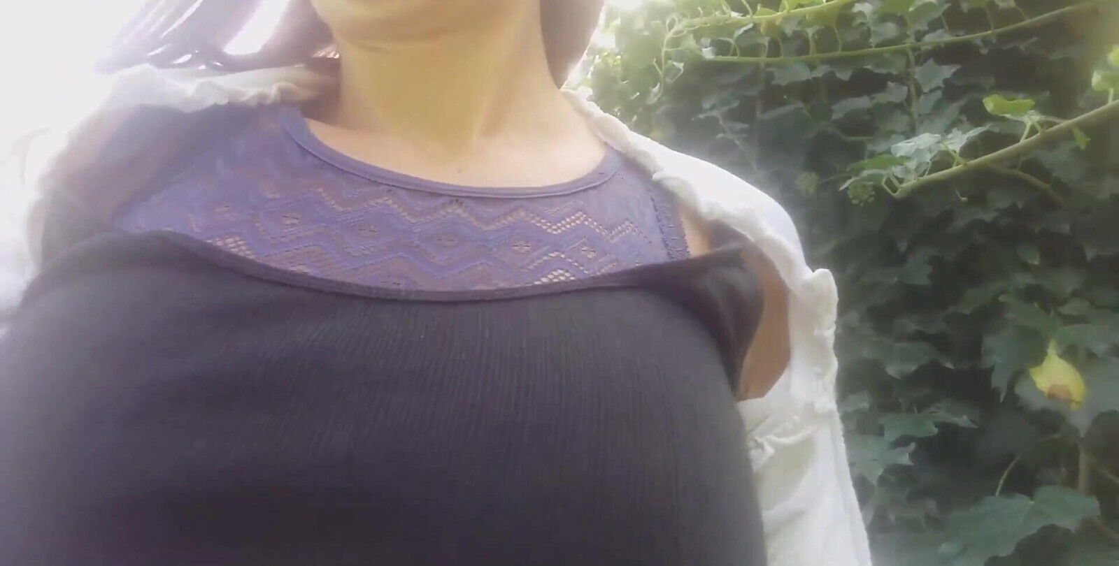 Pees Garden! What Mischief! Then Touches Her...