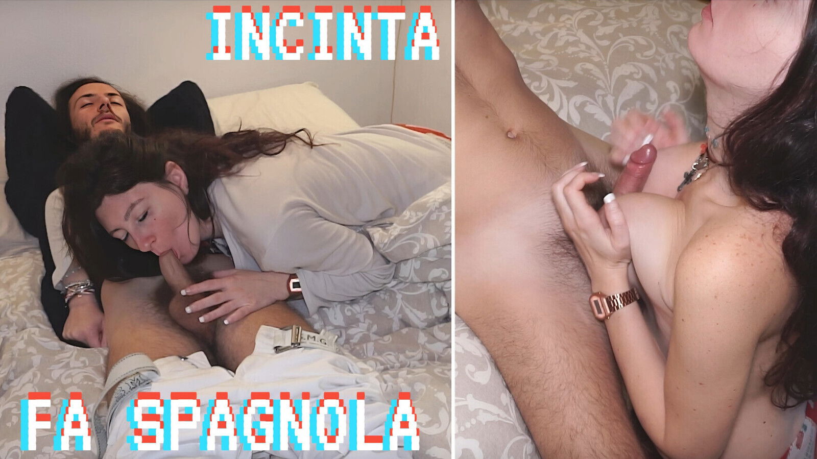 PREGNANT give titjob boyfriend make stay with