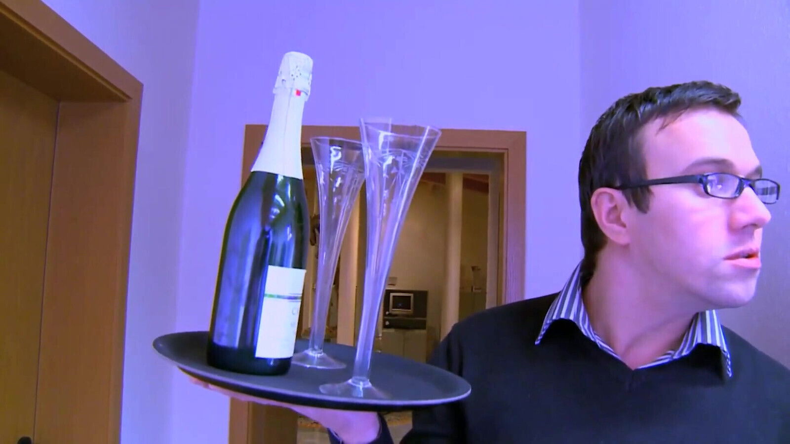 Sexy blonde seduces with dick fucks