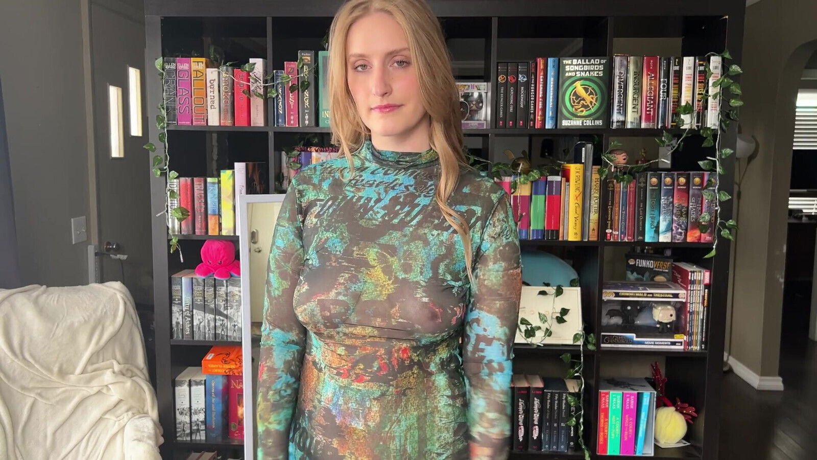 Transparent Black White Dress Haul