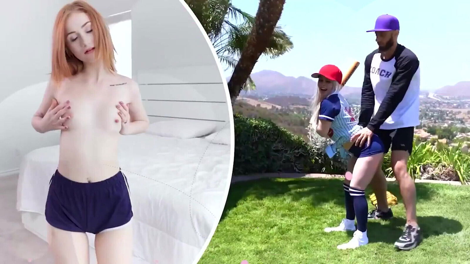 Exxxtra Small Tiny teen loves play games with boyfriend ends with sucking dick