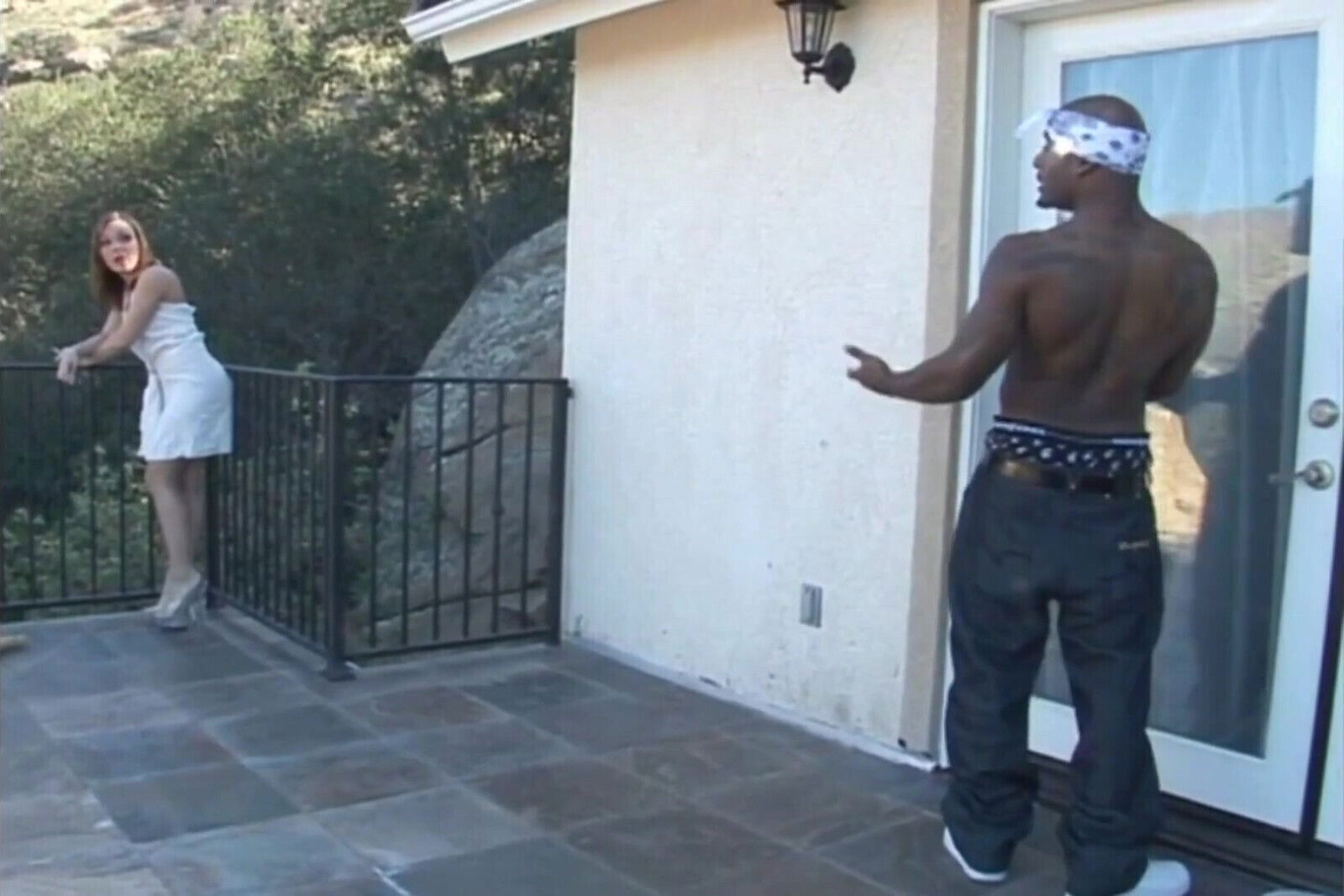 Beautiful MILF with Small Fucked Cummed Monster Black