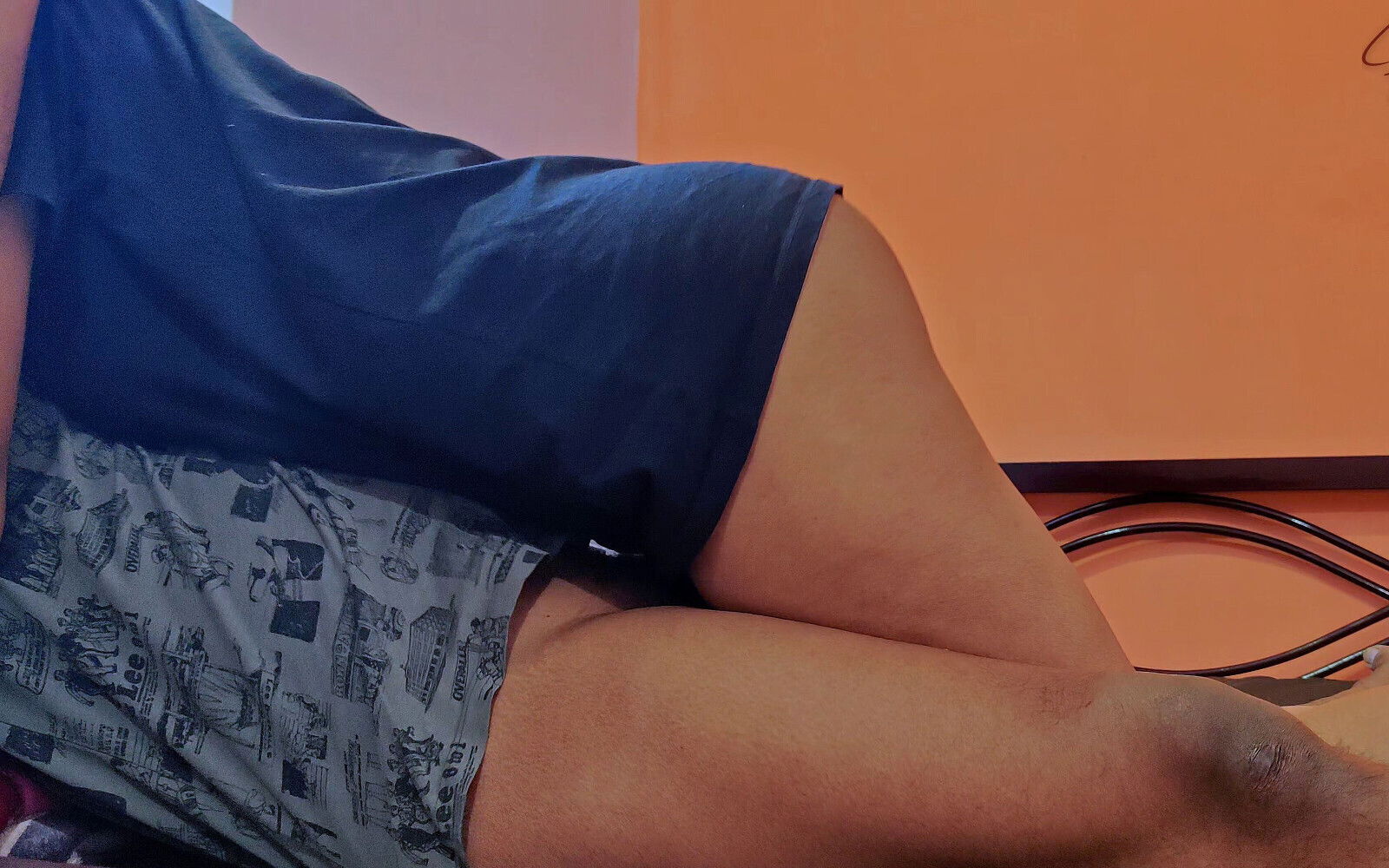 Beautiful Wife Helps Husband Release Stress.