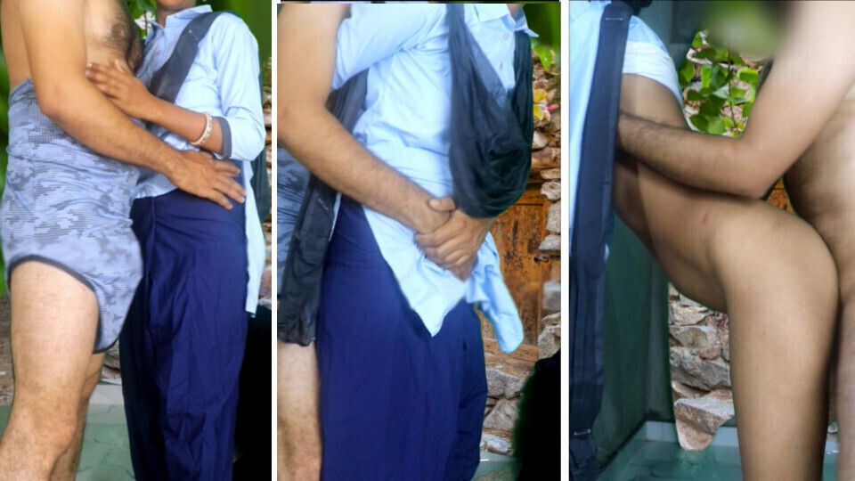 Indian Virgin School Girl First time (OUTDOOR) with Boyfriend