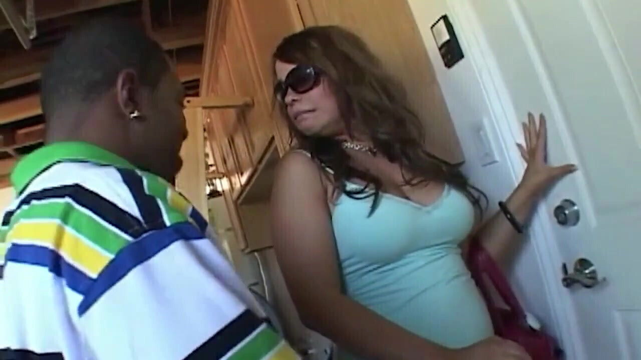 brunette fucks sucks huge black