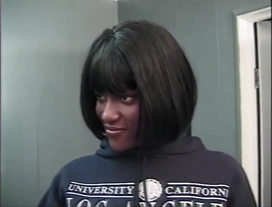 Young Black Slut Taken Street Fucked Cummed Mouth