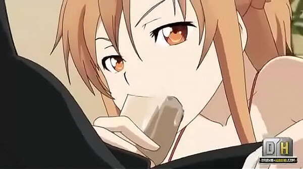 Online Hentai Asuna curious taste Kirito