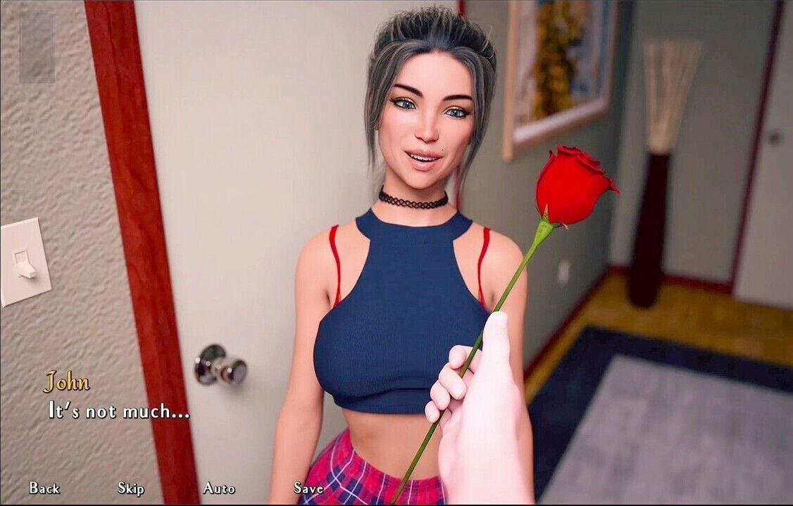 Enjoying college dorm adventure