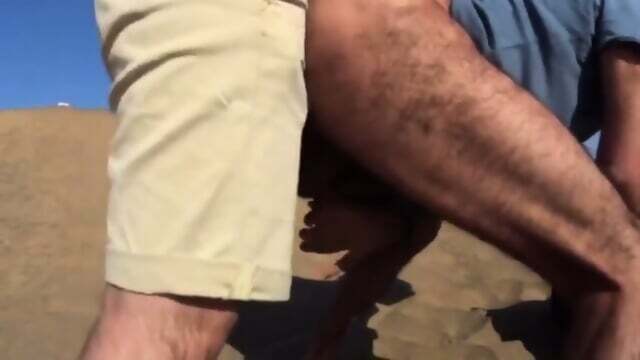 Bareback Outdoor With Stranger Dune