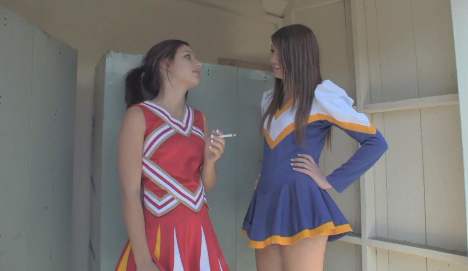 Lesbian Desires secret life cheerleaders