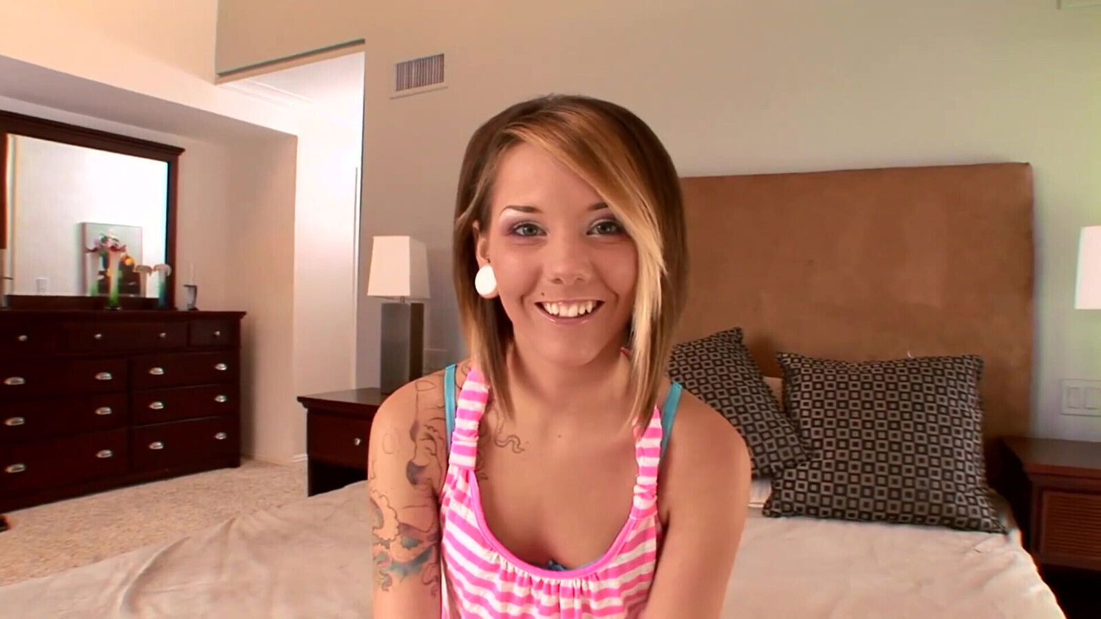 Stepbro caught perving sniffing panties