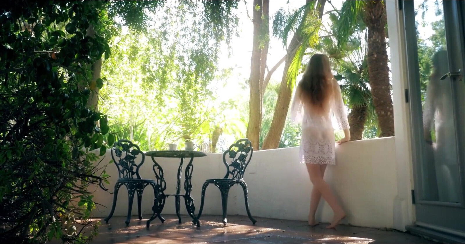 Horny teen sucks dick outdoors