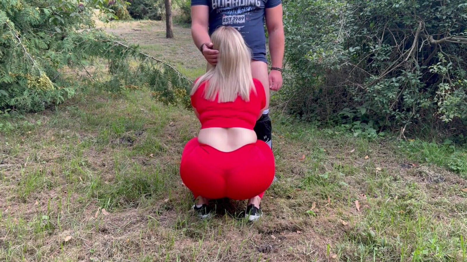 Sucked Cummed Friends Wifes Mouth Forest