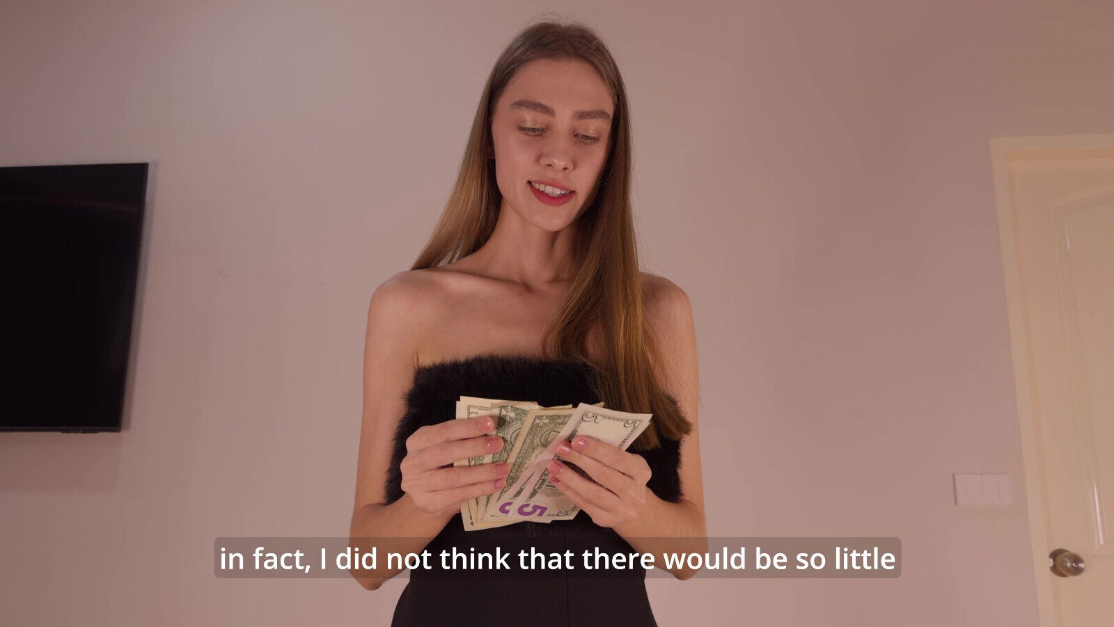 slut gave discount because liked dick