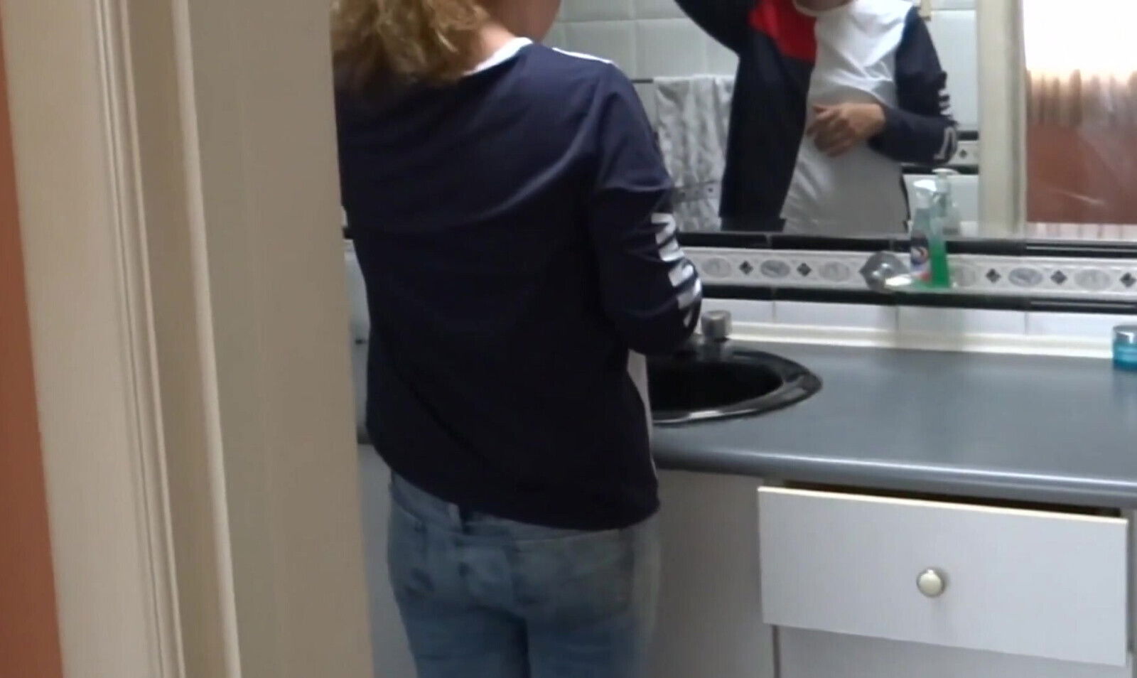 Stepmom's First Masturbation Front Hiajstro Make Jerk