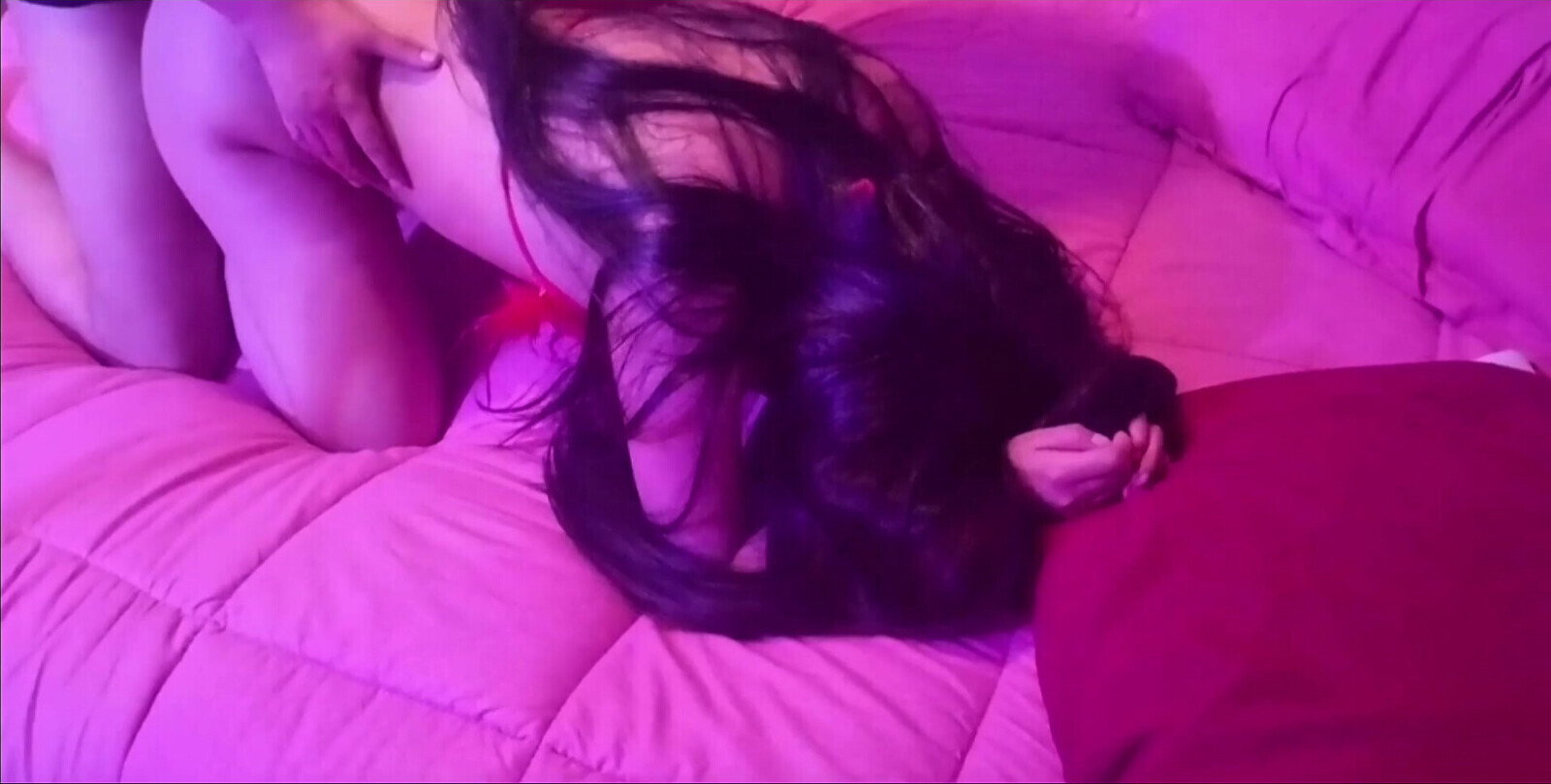 Secretly Fuck with Stepsister, Waits Thongs! Must Make Noise They Will Discover Like Step