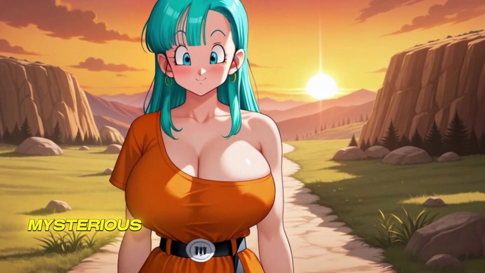 Parody Bulma Mysterious Perverted Cave