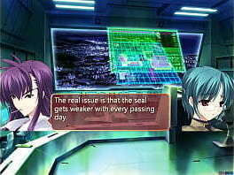 Blades Haruka Game Over Scene